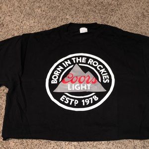 Coors light tshirt